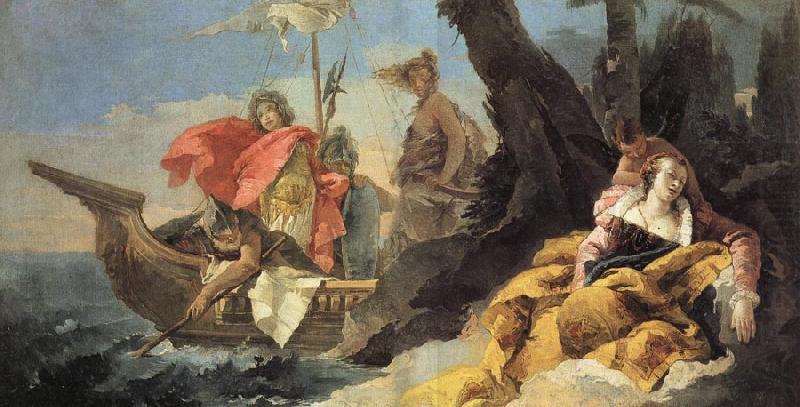 Photo:  Rinaldo Abandons Armida, Giovanni Battista Tiepolo